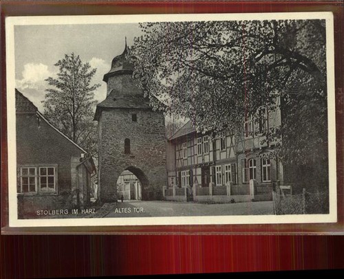 Stolberg harz altes tor turm - harz,