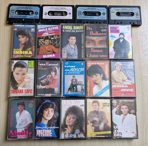 Cassettes yugoslavia - 19,