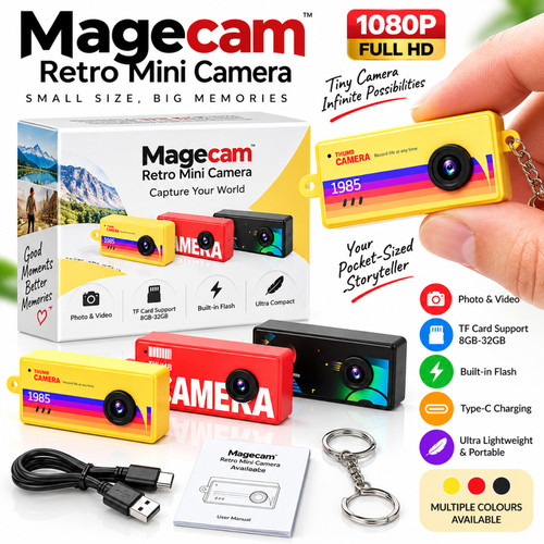 Mini digitalkamera 1080p - mini,
