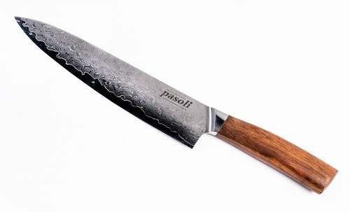 Damastmesser kochmesser groß - damastmesser,