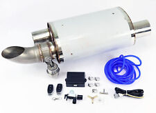 KLAPPEN SCHALLDÄMPFER KLAPPEN-AUSPUFF 2,5 ZOLL 63MM LÄNGE 680MM ENDROHR 1x 60 mm