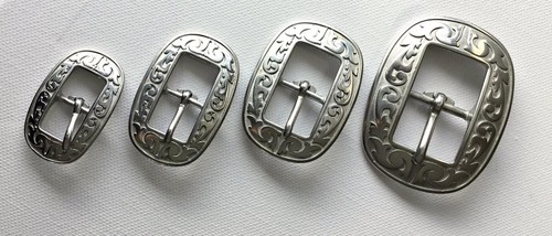 Doppelschnalle oval