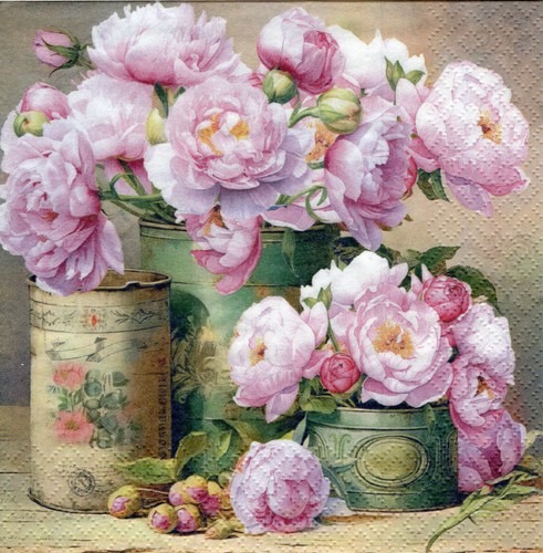 Servietten art blumen - ~, art,