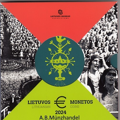 Litauen 2024 kursmünzensatz - 2024,