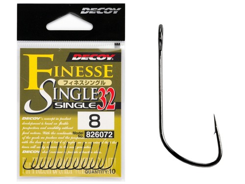 Decoy finesse single haken - finesse, 32