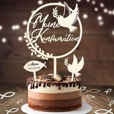 Tortendeko Konfirmation, Cake