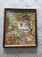 Gobelin Bild mit Rahmen