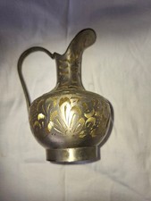 Messingvase Vase mit Henkel