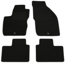 Fußmatten Set für Alfa Romeo 156 1998-2005 Autoteppiche 100% Passform Schwarz