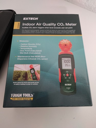 Extech kohlendioxid messgerät - extech, kohlendioxid-messgerät