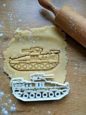  NEU Ähnlich Schützenpanzer Marder Ausstecher Form Cutter Salzteig Auto Car 