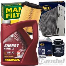 FILTERSET+MANNOL 5W30 ÖL für 1.2+1.4 TSI TFSI AUDI A3 TOURAN PASSAT GOLF 6 CADDY
