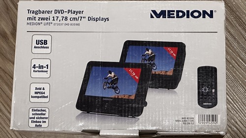 Dvd player portable - portable, medion