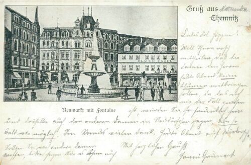 Ansichtskarte chemnitz - ansichtskarte,
