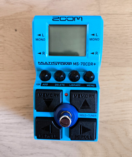 Zoom multistomp 70cdr - zoom,
