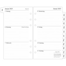 Planer, Wochenkalender, A6