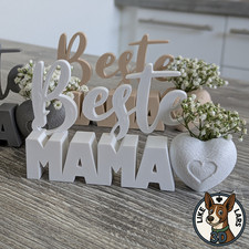 Herz Vase „Beste Mama“ –