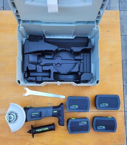 Festool agc 125 - +4, akkus