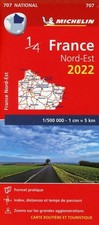 Landkarte Frankreich Nordost