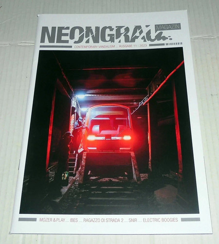Graffiti magazine neongrau - magazine, "neongrau"