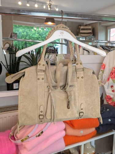 Wildledertasche shopping bag - shopping,