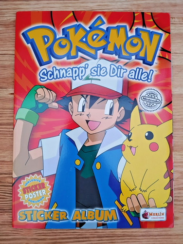 Pokémon merlin sticker - merlin, album