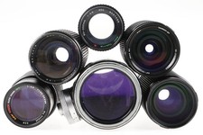 Konvolut diverse Objektive -