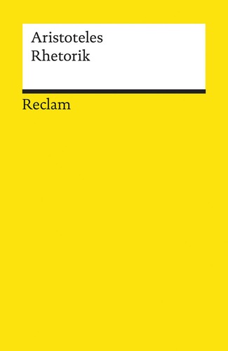 Rhetorik aristoteles logik - aristoteles, –