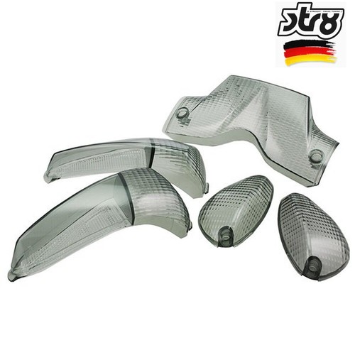 Glas blinker und stop schwarz - blinker,