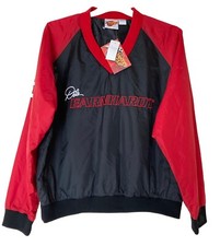 Dale Earnhardt Nascar bestickte Herren-Windjacke Nylonjacke Mantel neu mit Etikett Large