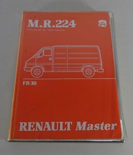 Werkstatthandbuch Mechanik Renault Master FB 30 Stand 08/1980