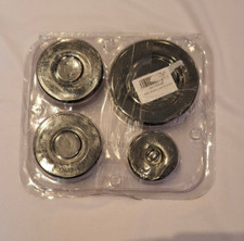 1 Satz Brennerdeckel/Flammenverteiler für Gasherd