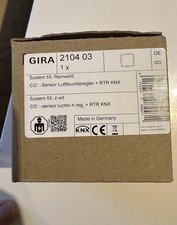 GIRA 210403 | KNX CO₂-Sensor mit Luftfeuchte- und Raumtemperaturregler|System 55