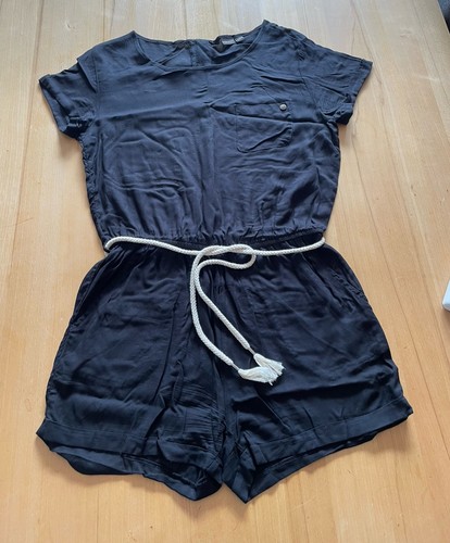 Jumpsuit kurz schwarz - kurz, gr.m