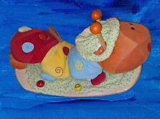 Roba Kids Schaukelschnecke - Schaukeltier mit abnehmbares Schneckenhäuschen TOP