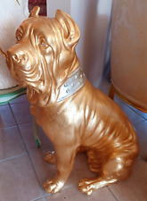 Dekofigur Keramik Mastino Napoletano Skulpturen Hunde Statue Tiere Capodimonte