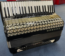 Hohner Atlantic IV N de Luxe, Akkordeon 120 Bass schwarz