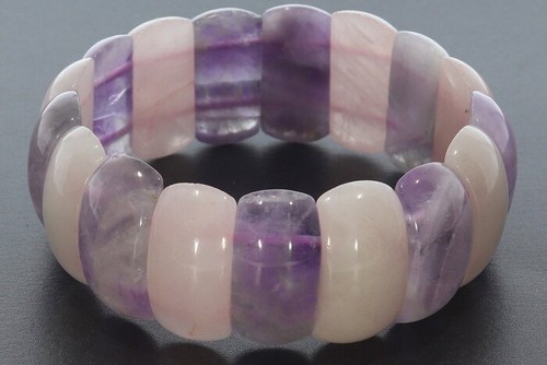 Rosenquarz trifft amethyst - ,