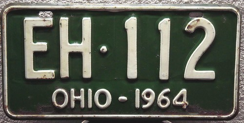 Ohio nummernschild usa - ohio,