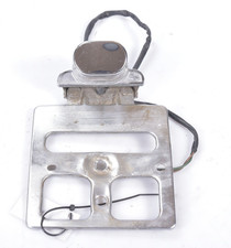 Honda VF750 RC09 Kennzeichenbeleuchtung Kennzeichenhalter Chrom Silber Halter