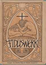 Buch + 2 Postkarten: Fiduswerk, Arno Rentsch, 1925, Verlag der Schönheit, Fidus