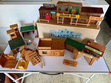 DDR Holzspielzeug Western Town
