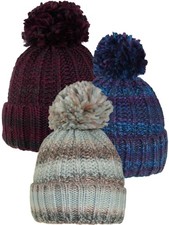 Grob getrickte Mütze  mit