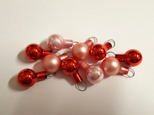 10 Mini Weihnachtskugeln Ø