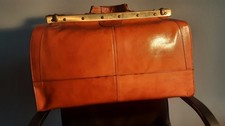 Grosse Leder Arzttasche /