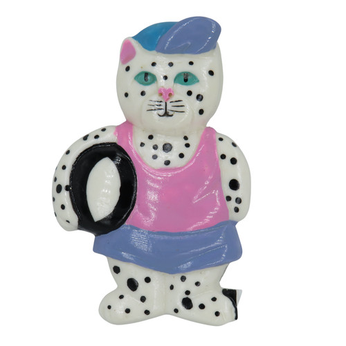 Vintage katze designer brosche - vintage,