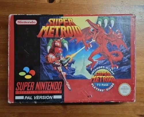 Super metroid nintendo snes - metroid,