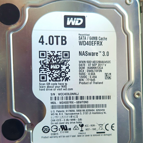 Western digital red 4tb - digital, 3,5
