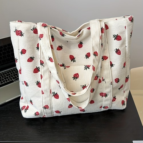 Damentasche aus cord mit - aus,