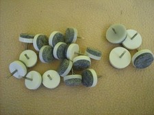 20 Filzgleiter 20/25 mm mit Nagel - Möbelgleiter 16x Stuhl + 4x Tisch -neuwertig